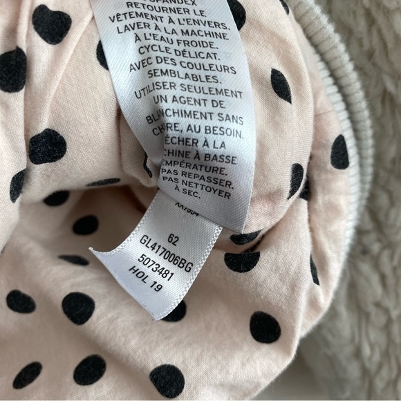 Tucker + Tate Teddy Jacket Polka Dots Size Small 7/8 - Picture 3 of 6